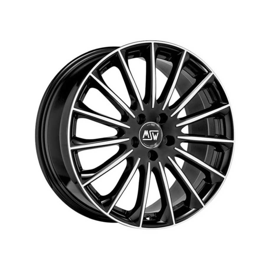Felga MSW 30 GLOSS BLACK FULL POLISHED  8x19" 5x112 ET19