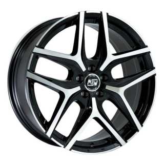Felga MSW 40 GLOSS BLACK FULL POLISHED  10x20" 5x112 ET26