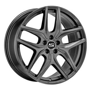 Felga MSW 40 GLOSS GUN METAL 8