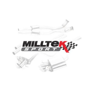 MILLTEK Cat-back Audi RS3 Sedan 400PS (8V MQB) - Non-OPF/GPF SSXAU982