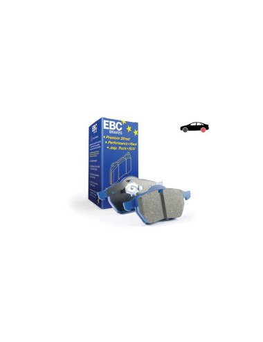 EBC Brakes DP51687NDX - Zestaw klocków hamulcowych seria BLUESTUFF NDX 
