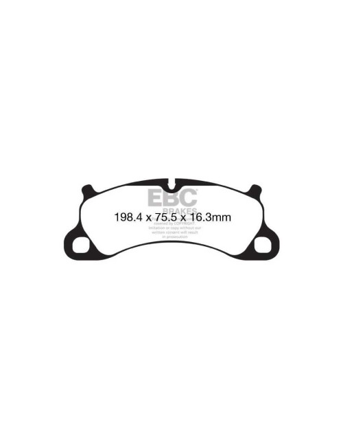 EBC Brakes DP82144RP1 - Zestaw wyścigowych klocków hamulcowych seria RP-1 Racing 