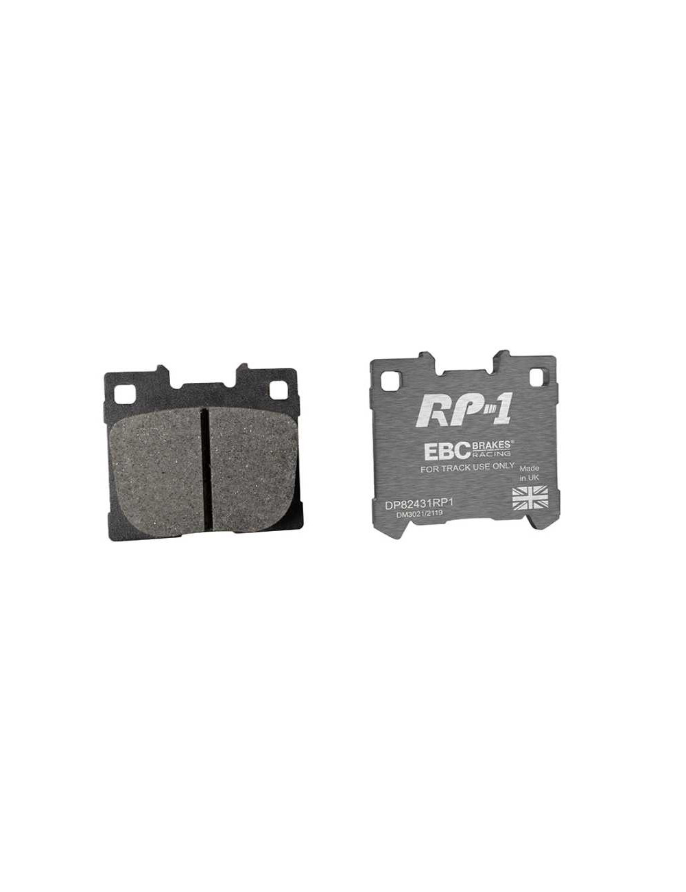 EBC Brakes DP82431RP1 - Zestaw wyścigowych klocków hamulcowych seria RP-1 Racing 