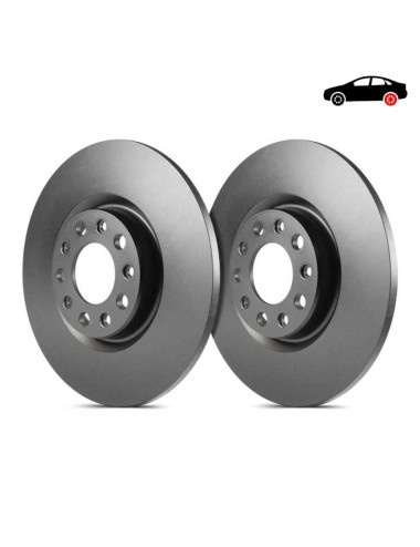 EBC Brakes D2050 - Tarcze hamulcowe Premium Gładkie (Para) 