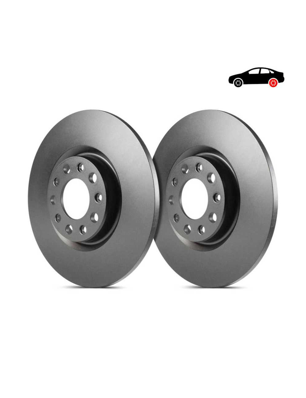 EBC Brakes D2050 - Tarcze hamulcowe Premium Gładkie (Para) 