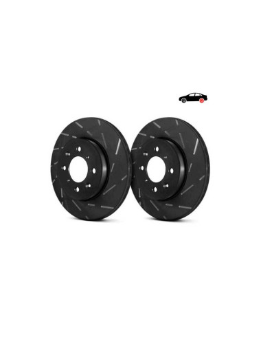 EBC Brakes USR7142 - Tarcze hamulcowe nacinane seria USR (Para) 