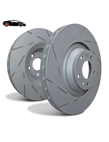 EBC Brakes USR7796 - Tarcze hamulcowe nacinane seria USR (Para) 