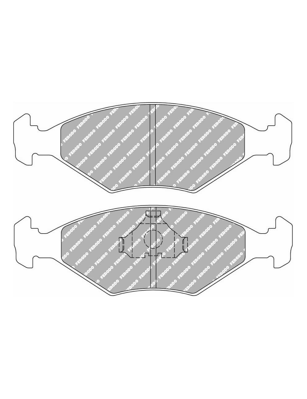 Ferodo Racing DS3.12 FCP519G Klocki hamulcowe