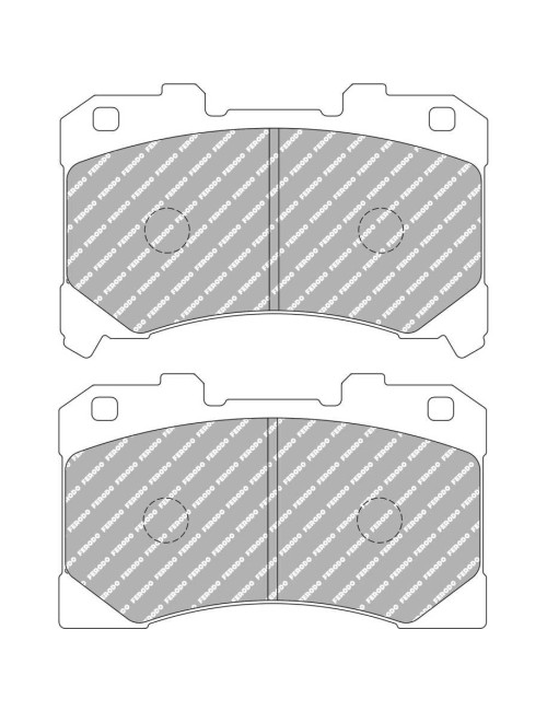 Ferodo Racing DS2500 FCP5261H Klocki hamulcowe Toyota Yaris 1.6 GR przód
