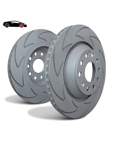 BSD1002 - Tarcze hamulcowe sportowe nacinane seria BSD (Para) EBC Brakes