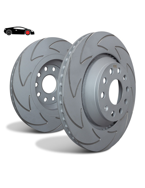 BSD1877 - Tarcze hamulcowe sportowe nacinane seria BSD (Para) EBC Brakes