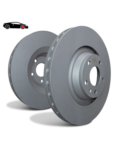 D001 - Tarcze hamulcowe Premium Gładkie (Para) EBC Brakes