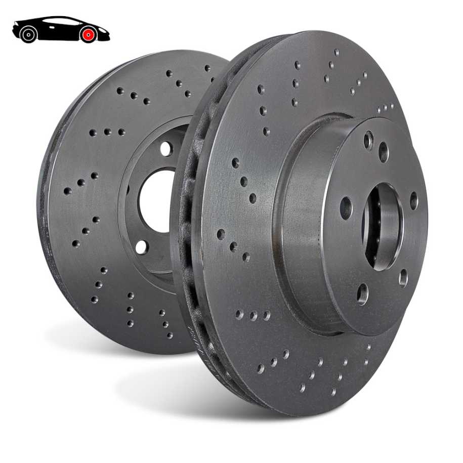 EBC Brakes D1078D - Tarcze hamulcowe Premium Gładkie (Para) 