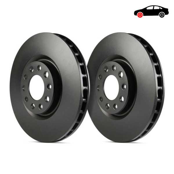 EBC Brakes D1226 - Tarcze hamulcowe Premium Gładkie (Para) 