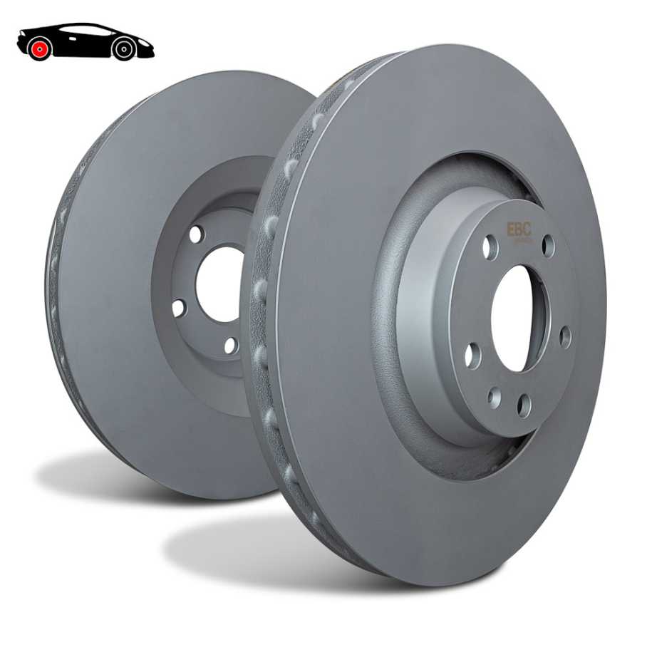 EBC Brakes D1315 - Tarcze hamulcowe Premium Gładkie (Para) 