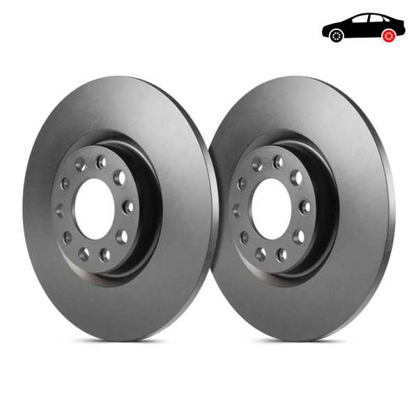 EBC Brakes D1334 - Tarcze hamulcowe Premium Gładkie (Para) 