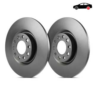 EBC Brakes D1334 - Tarcze hamulcowe Premium Gładkie (Para) 