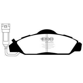 EBC Brakes DP1126 - Zestaw klocków hamulcowych seria ULTIMAX2 