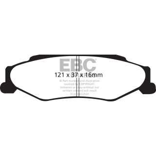 EBC Brakes DP1160 - Zestaw klocków hamulcowych seria ULTIMAX2 
