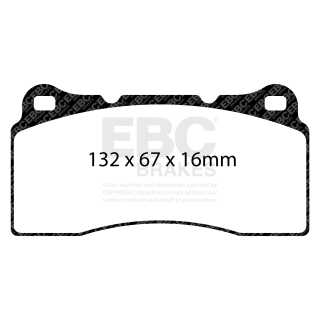 EBC Brakes DP51110NDX - Zestaw klocków hamulcowych seria BLUESTUFF NDX 