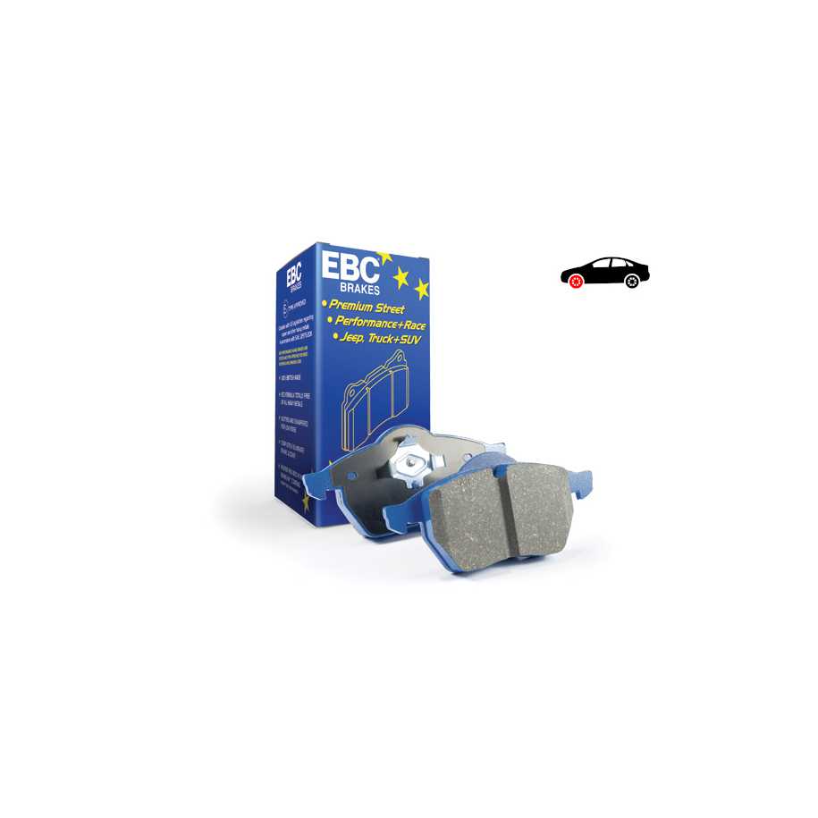 EBC Brakes DP51145NDX - Zestaw klocków hamulcowych seria BLUESTUFF NDX 
