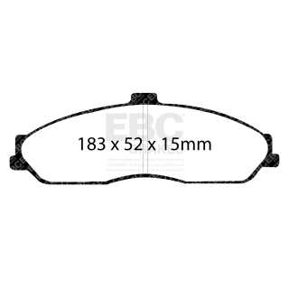 EBC Brakes DP51162NDX - Zestaw klocków hamulcowych seria BLUESTUFF NDX 