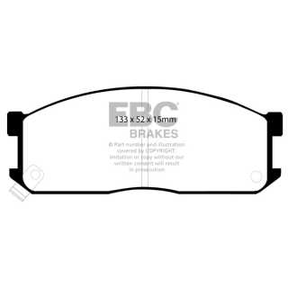 EBC Brakes DP683 - Zestaw klocków hamulcowych seria ULTIMAX2 