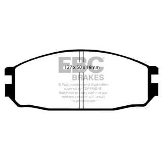 EBC Brakes DP688 - Zestaw klocków hamulcowych seria ULTIMAX2 