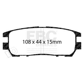 EBC Brakes DP6958 - Zestaw klocków hamulcowych seria GREENSTUFF 