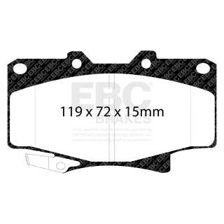 EBC Brakes DP6992 - Zestaw klocków hamulcowych seria GREENSTUFF 