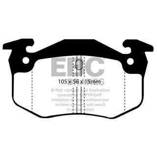 EBC Brakes DP951 - Zestaw klocków hamulcowych seria ULTIMAX2 