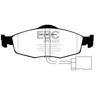 EBC Brakes DP955 - Zestaw klocków hamulcowych seria ULTIMAX2 