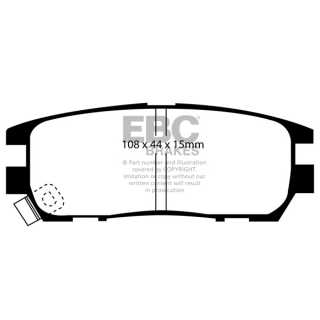 EBC Brakes DP958 - Zestaw klocków hamulcowych seria ULTIMAX2 