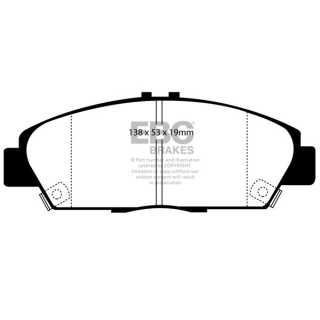 EBC Brakes DP975 - Zestaw klocków hamulcowych seria ULTIMAX2 