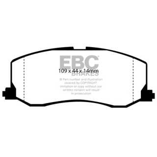 EBC Brakes DP977 - Zestaw klocków hamulcowych seria ULTIMAX2 