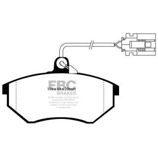EBC Brakes DP981 - Zestaw klocków hamulcowych seria ULTIMAX2 