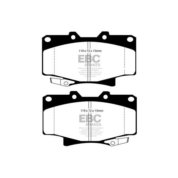 EBC Brakes DP992 - Zestaw klocków hamulcowych seria ULTIMAX2 
