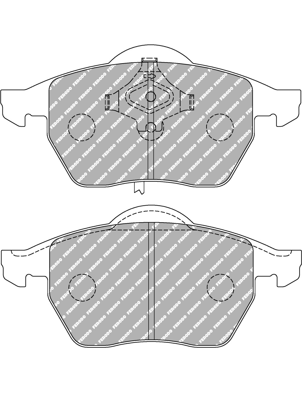 FERODO RACING DS PERFORMANCE FDS1323 Klocki hamulcowe