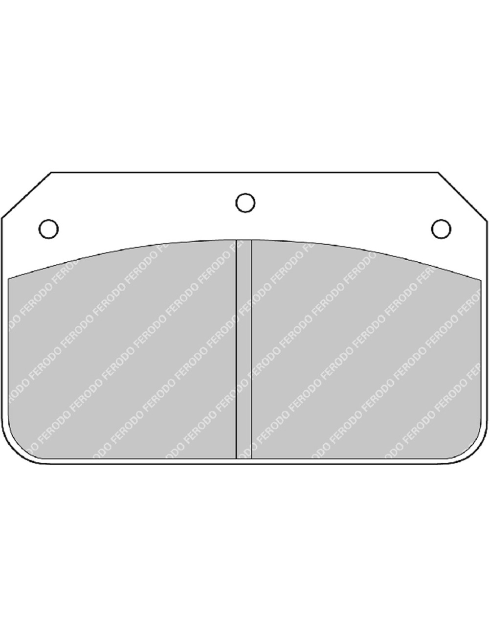 FERODO RACING DS2500 FRP502H Klocki hamulcowe