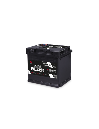 Ultra Power Black 44Ah 380A P+ 12V Akumulator BL-44-1-N