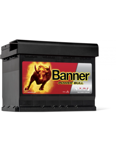 Banner Power Bull 62Ah 550A P+ 12V Akumulator P6219