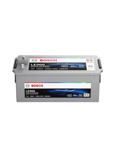 Akumulator Bosch 190Ah LE000 EFB Dual Purpose do łodzi i kampera