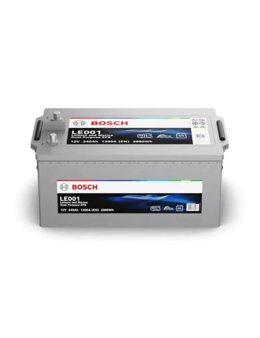 Akumulator Bosch 240Ah LE001 EFB Dual Purpose do łodzi i kampera