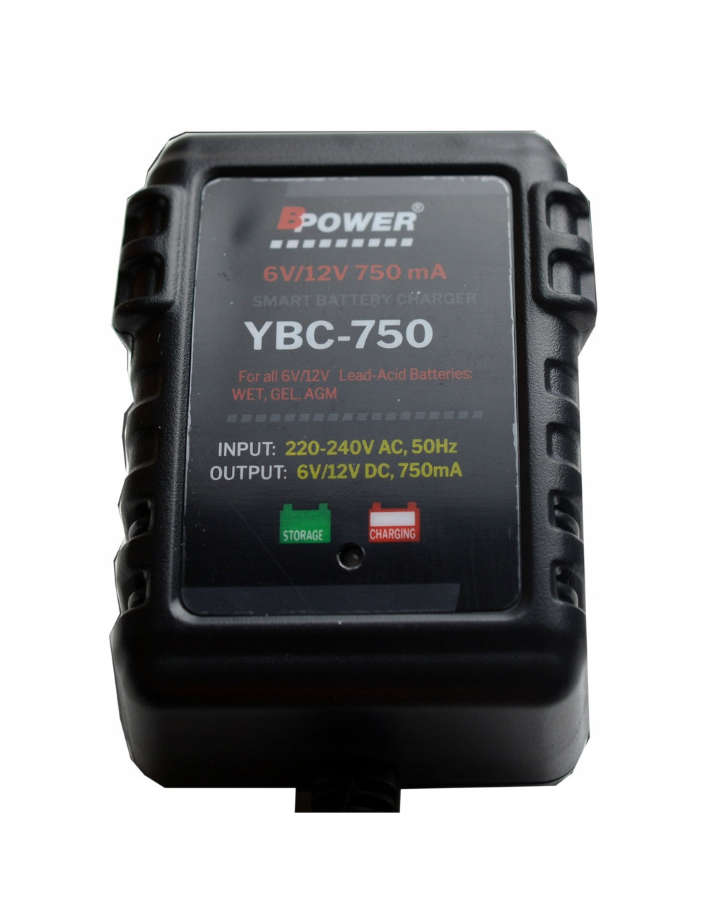 BPower Ładowarka akumulatorów motocyklowych z podtrzymaniem 6V 12V AGM GEL