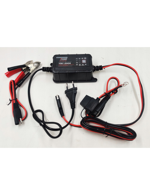 BPower Ładowarka 2A do akumulatorów automatyczna 6V 12V AGM EFB GEL LiFePO4