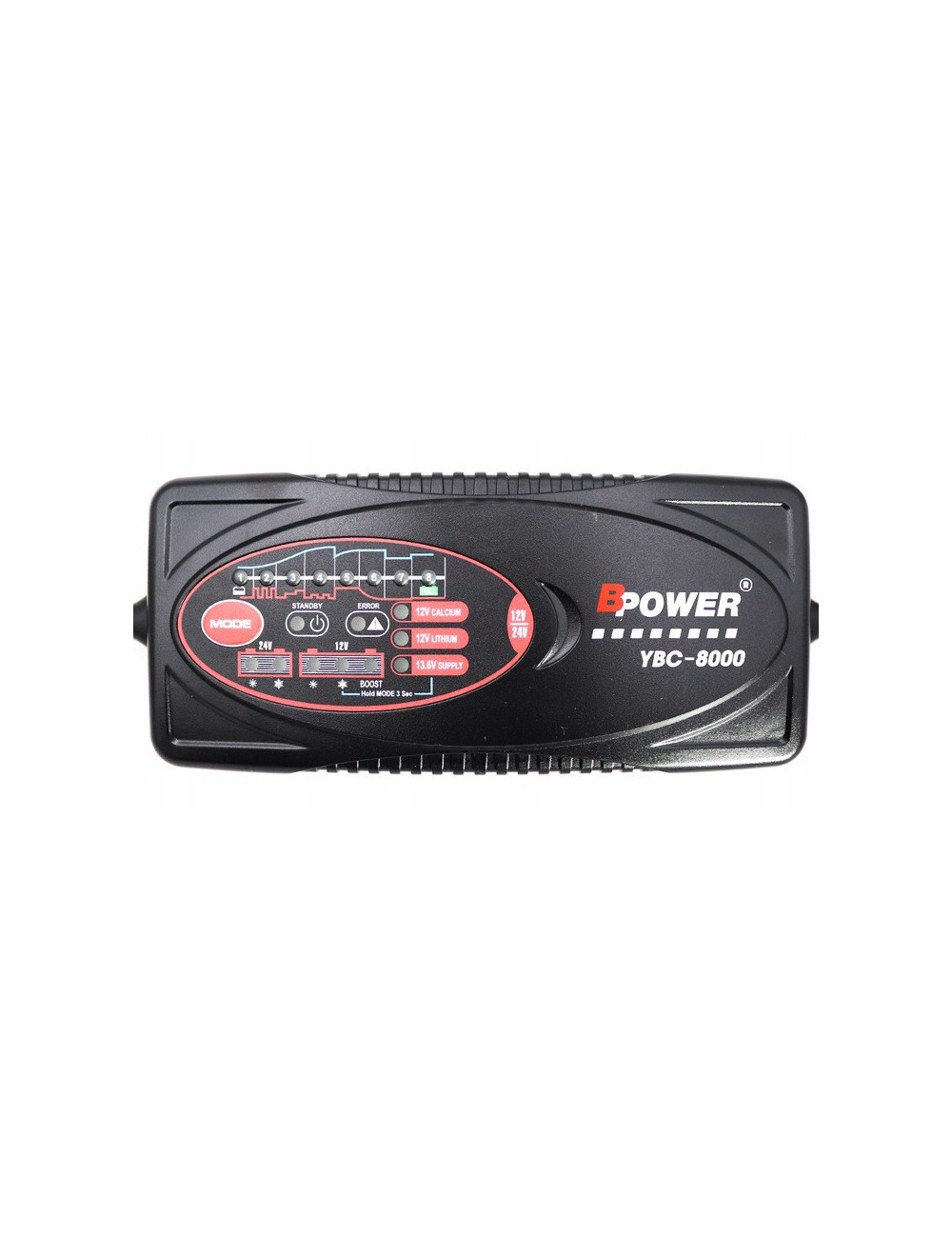 BPower Ładowarka do akumulatorów automatyczna 12V 24V AGM EFB GEL LiFePO4