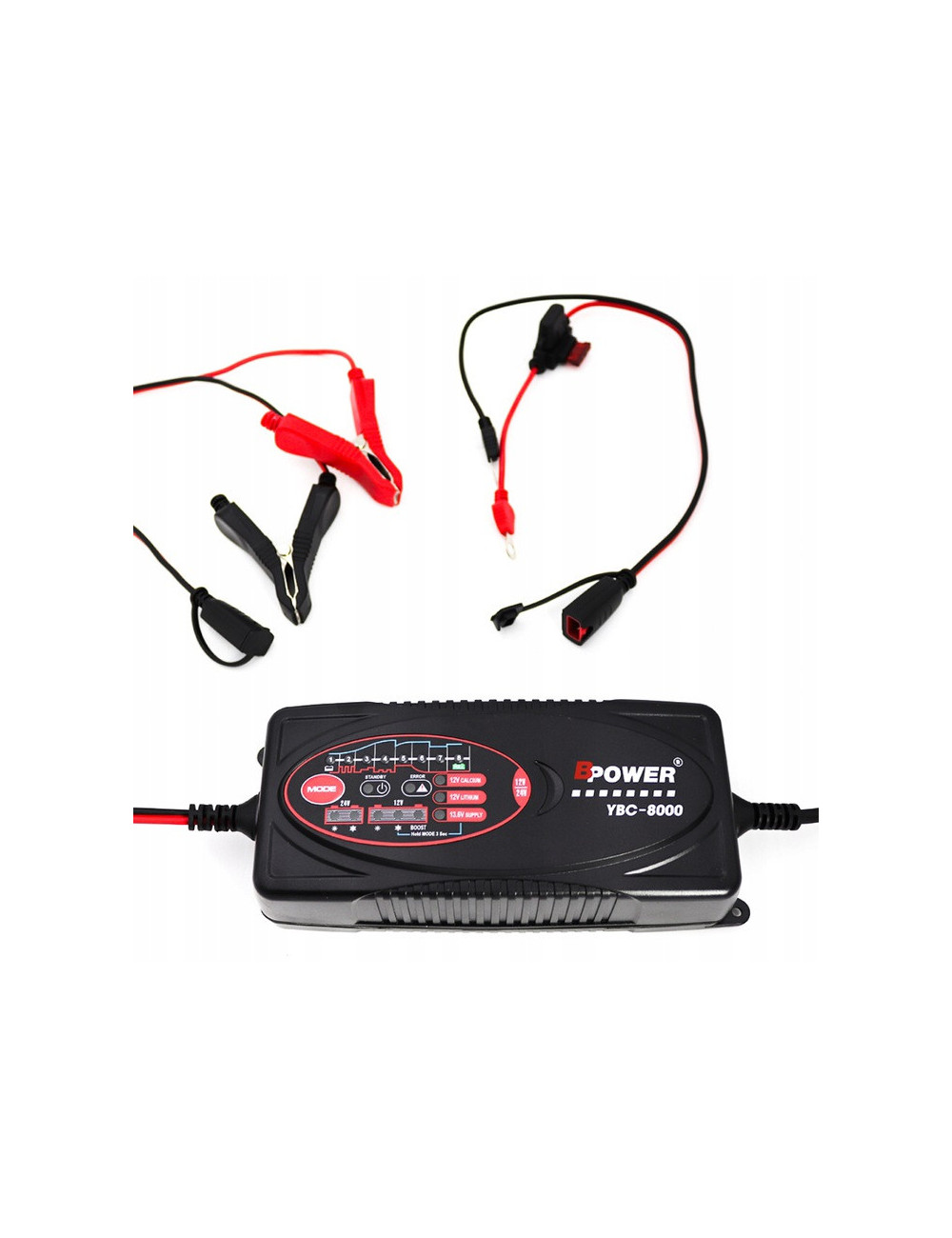 BPower Ładowarka do akumulatorów automatyczna 12V 24V AGM EFB GEL LiFePO4