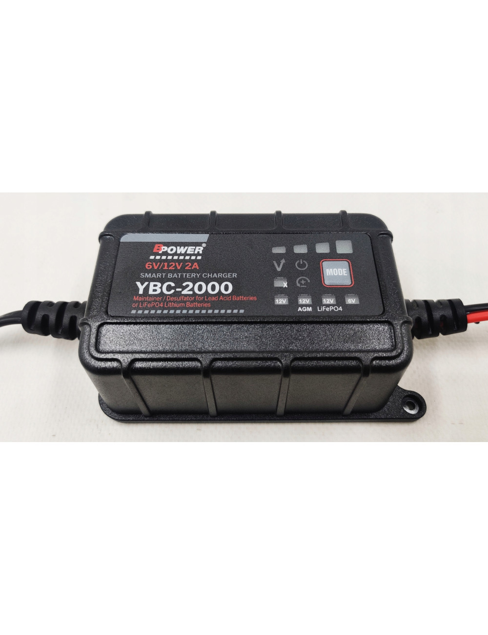 BPower Ładowarka 2A do akumulatorów automatyczna 6V 12V AGM EFB GEL LiFePO4
