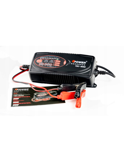 BPower Ładowarka do akumulatorów automatyczna 12V 24V AGM EFB GEL LiFePO4