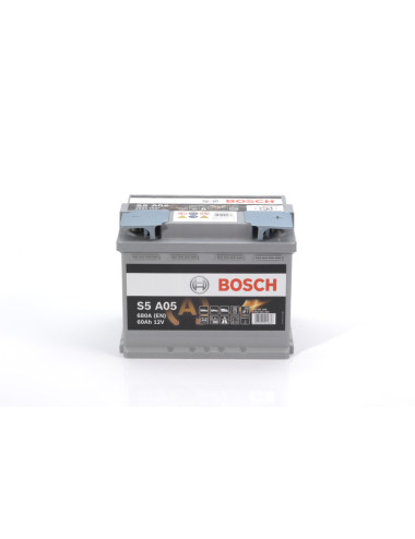 BOSCH 60Ah 680A S5A05 AGM P+ Akumulator START STOP AUDI A3 BMW X1 1 MINI